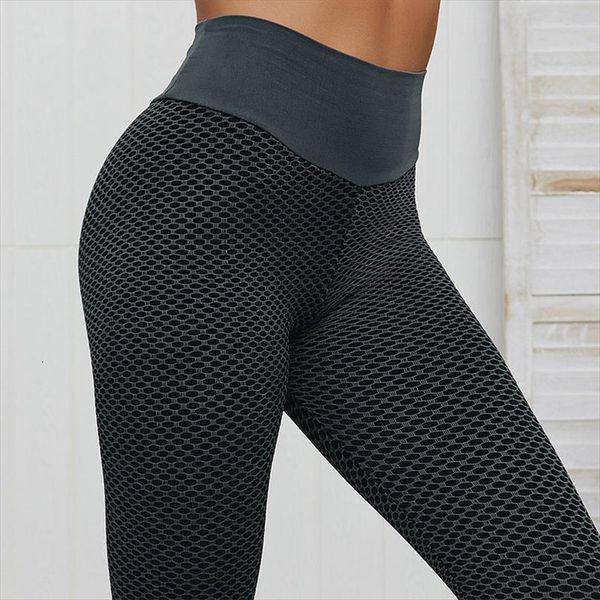 

fitness workout push up pants women leggings high waist leggins mujer, Black