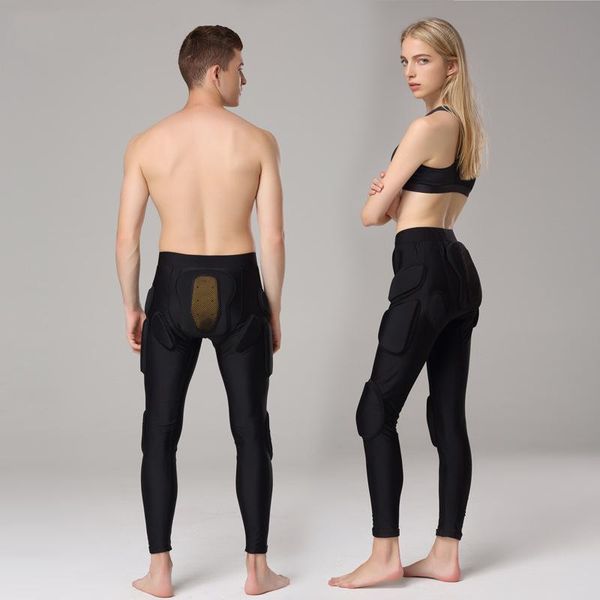 

anti-fall ski pants hip padded snowboard knee protection women ski protective gear men safe knee warmer skiing skating