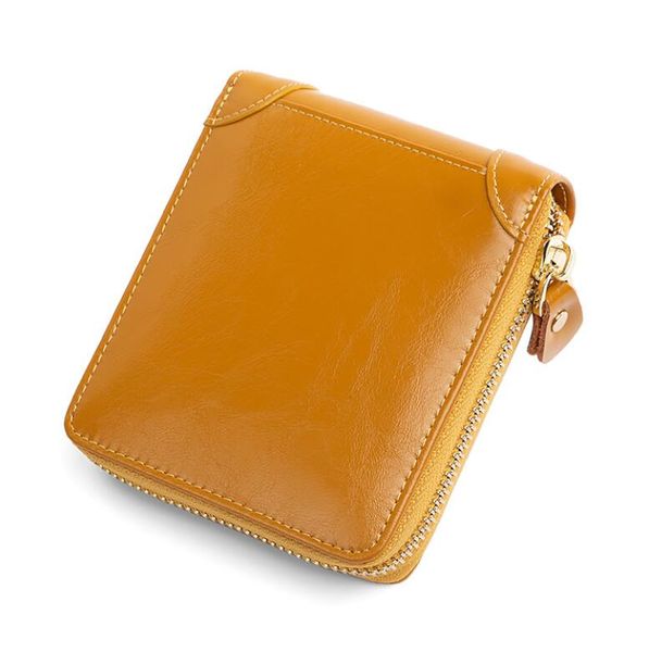 

woman hbp customized short wallet fashion leather wholesale
