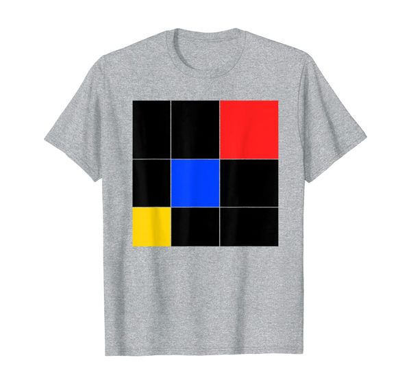 

trinomial cube montessori tshirt, White;black