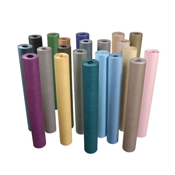 

wallpapers modern minimalist non-woven fabric pure pigment color silk wallpaper bedroom living room nordic style light gray