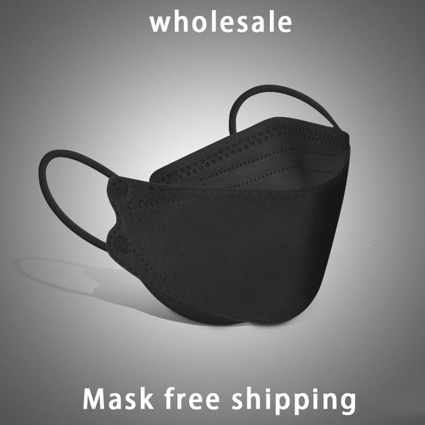 

dhl shipping wholesale in stockkf94 mask for children or dustproof and breathable protection willow-shaped individual package