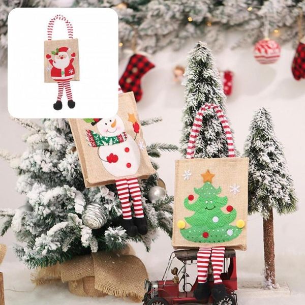 

gift wrap xmas bag compact candy exquisite large capacity reliable elk packing present pouch