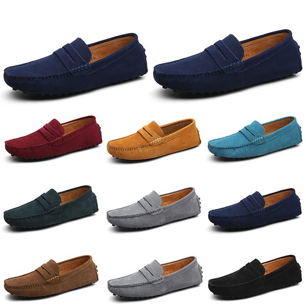

non-brand men casual shoes espadrilles triple black white browns wine red navy khaki mens sneakers outdoor jogging walking 39-47