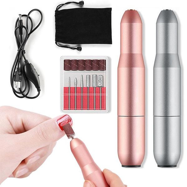 

nail drill & accessories 18000 rpm portable electric machine file cutter for manicure tools professional set