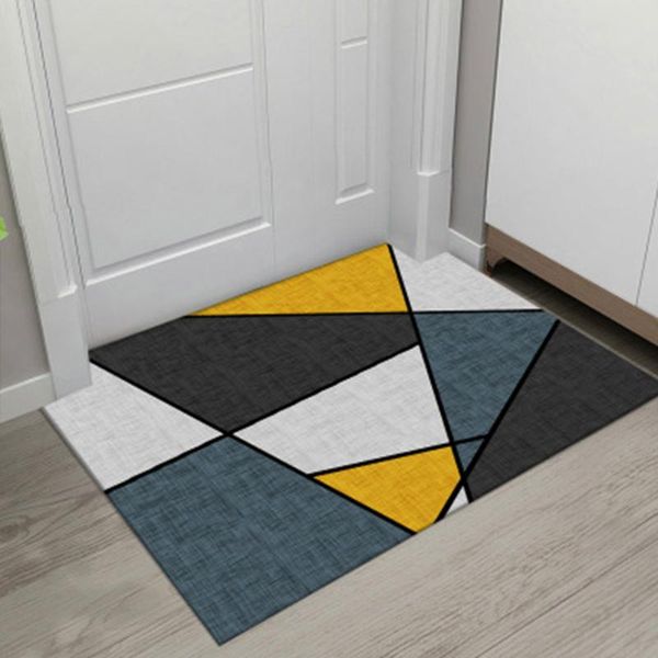 

carpets geometric printed doormat living room anti-slip carpet absorbent bath mat bedroom kitchen rug decorative welcome mats