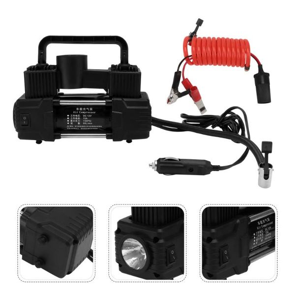 

bike pumps car air pump double cylinder portable auto tire inflatable