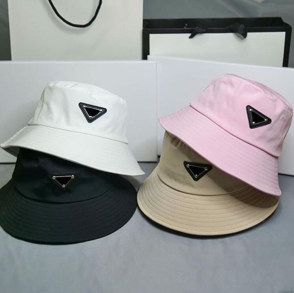 2021 Luxury Bucket Hat Berretti Designer Sun Berretto da baseball Uomo Donna Outdoor Fashion Summer Beach Sunhat Cappelli da pescatore 4 colori X0903C