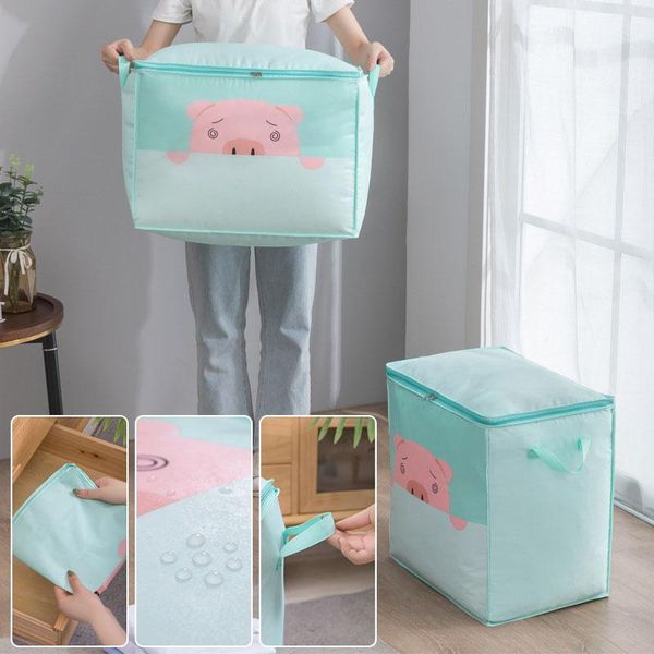 

clothing & wardrobe storage large-capacity clothes organizer quilt bag dust dorm room essentials closet household quilted