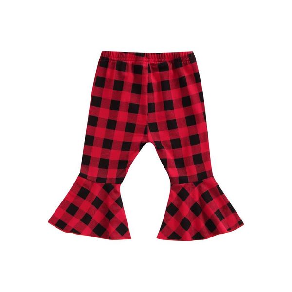 

trousers baby pants, plaid print straight / wide-leg ruffle loose fall winter for kid boys girls, Blue