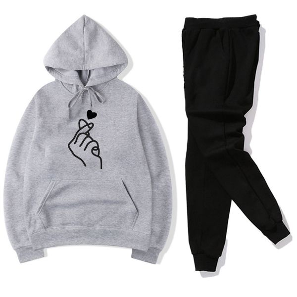 

spring and autumn men's pullover long sleeve slim hooded sweater, Black