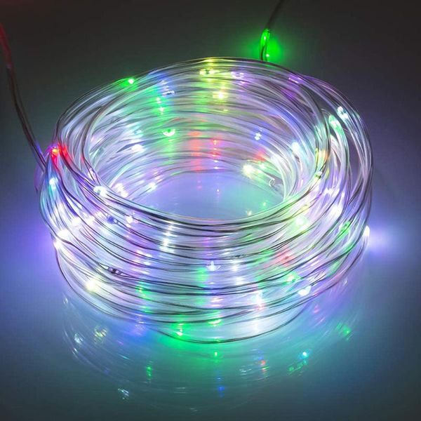

remote control usb rope light 10m 100 led tube string light waterproof garland for cafe restaurant exquisite ornaments