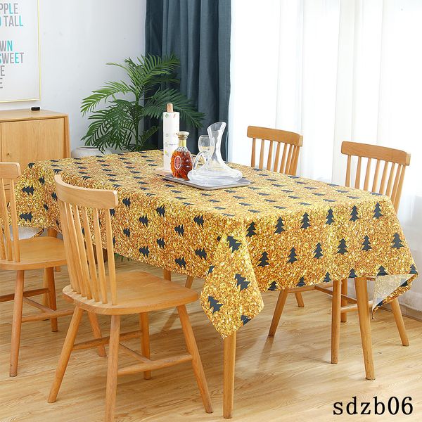 

christmas tablecloth household antifouling creative decoration rtaurant el