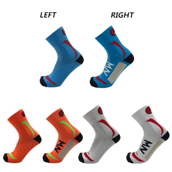 

sports socks brand cycling comfortable and breathable bike bicycle, Black