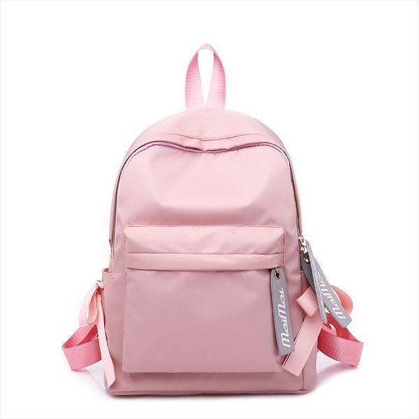

ladies pink backpack girls large capacity schoolbag student cute 20 35l