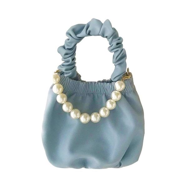 

shoulder bags hand-held stiletto 2021 pleated version elegant handbag bucket one-shoulder bag