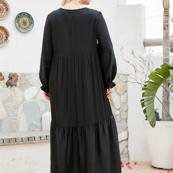 

ramadan eid mubarak black abaya dubai islam muslim embroidery dress turkish dresses for women robe longue femme kaftan moroccan, Red