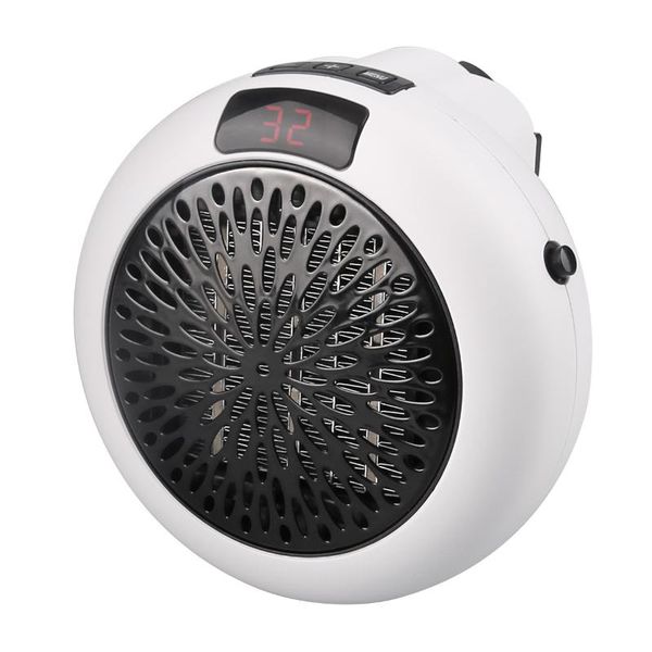 

home heaters mini portable electric space heater wall mount office deskwarm air warmer fan silent remote fast heat thermostat