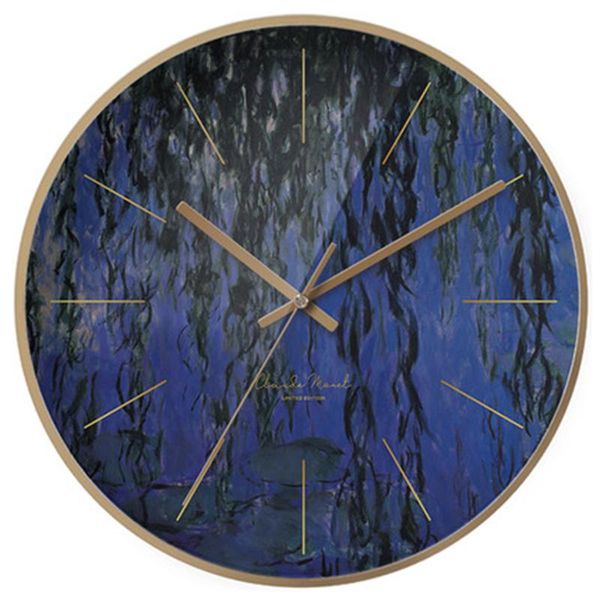 

wall clocks modern fashion clock creative art mute watch living room decoration kitchen saat home accessories 50b1029