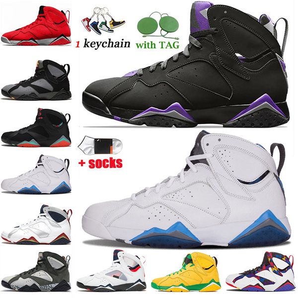 

mens fashion basketball shoes good quality jumpman 7 7s sports sneakers oregon ducks psgs olympic patta gmp french blue black green nighthaw