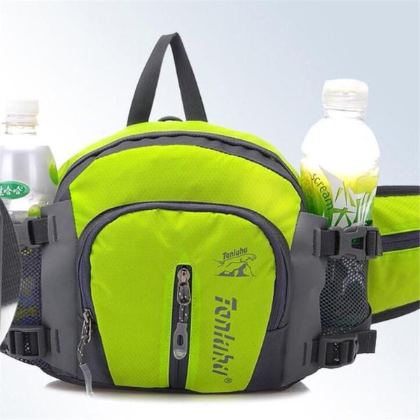

outdoor bags running bag sports bicycle cycling backpack shoulder waist pack men women hiking camping bottle