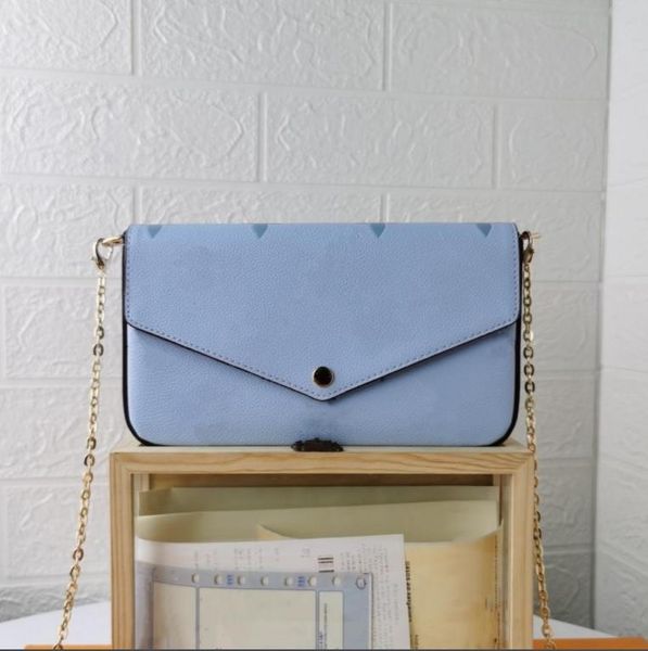 

by the pool felicie pochette shoulder bag wallets women 3 in one lady fashion envelope chain cross body, Red;black