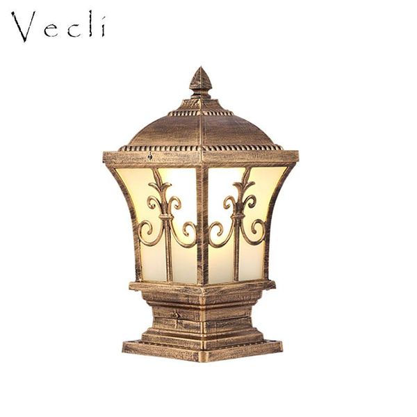 

column head lamp courtyard wall lamp gate pillar outdoor waterproof ip65 villa door pier household super bright connection