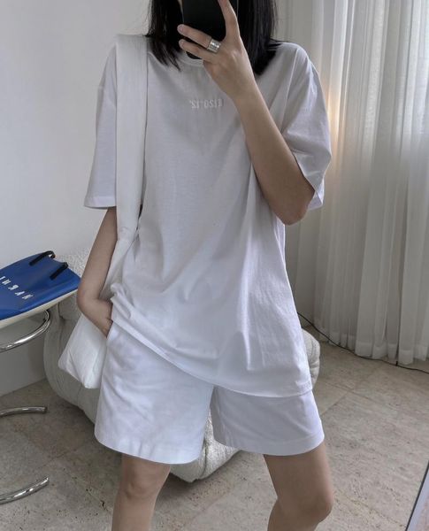 

women's t-shirt spring woman cotton black and white