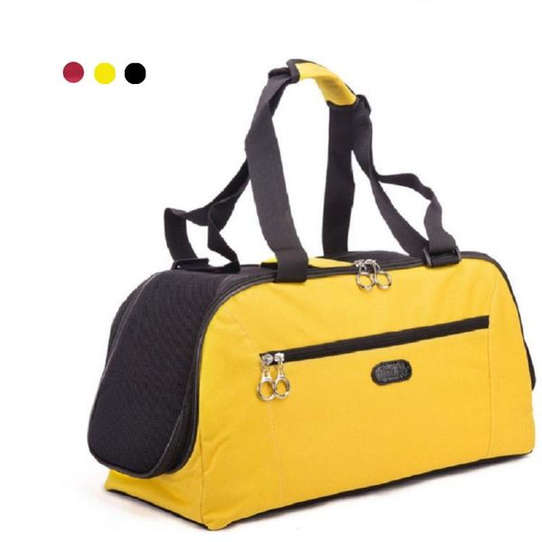 

pet carrier bag for small puppy dog cat within 5kg portable travel carrier s/l breathable tote handbag for pet dog accessories
