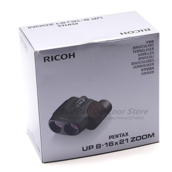 

telescope & binoculars pentax binocular up 8-16x21 zoom black colour japan