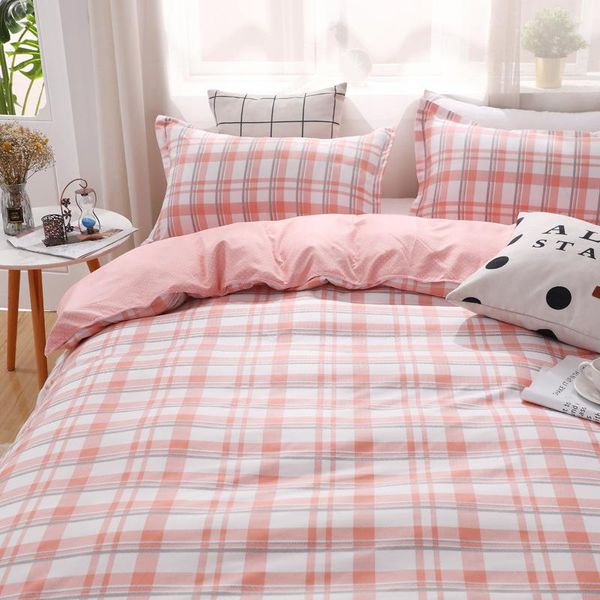 

bedding sets modern printed set japanese style twin  king flat bed sheet bedclothes duvet cover pink green