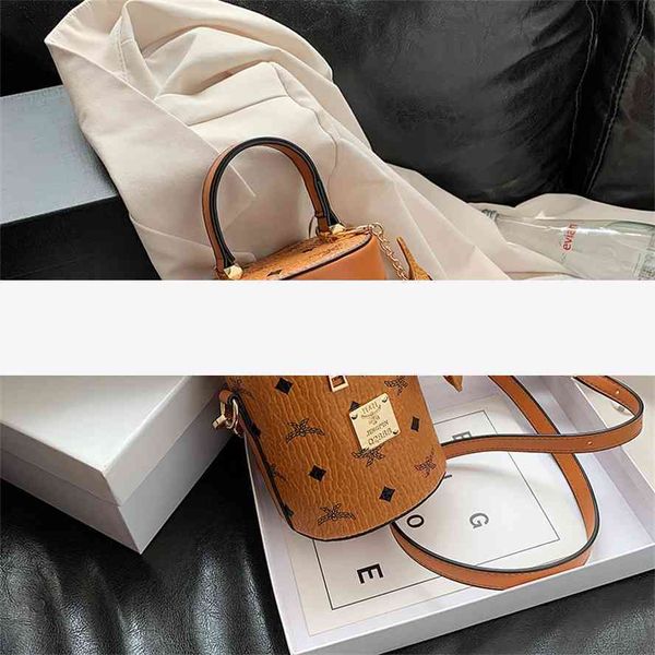 

storage baagcylinder 2020 new women's personality fashion messenger printing hand bag ladybagsgg bag