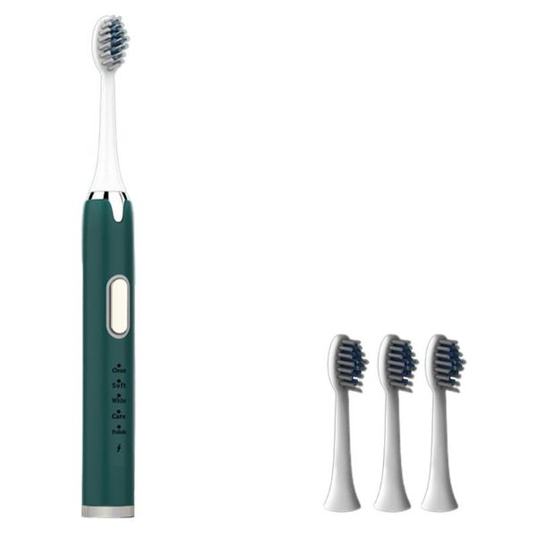 

smart electric toothbrush usb rechargeable ultra sonic washable relaxing powerful 5 speed