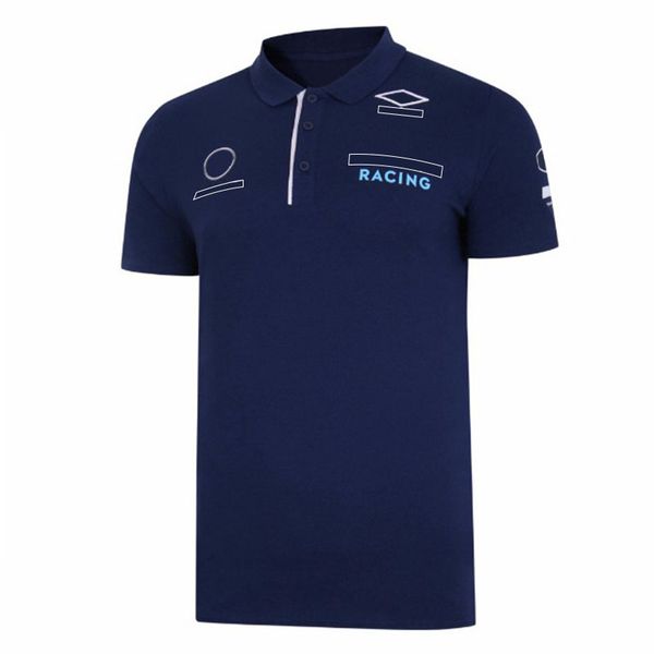 

f1 formula one racing suit racing team logo polo short-sleeved t-shirt men and women can be customized 2021msc