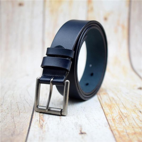 

belts genuine leather men belt black/green/coffee/blue male strap large size 90cm-130cm quality cow waist 2021 man jeans, Black;brown
