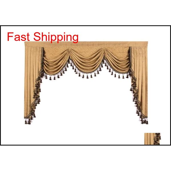 

1 piece european valances for living room waterfall valances for kitchen modern curtains liv jlliyc jjxh