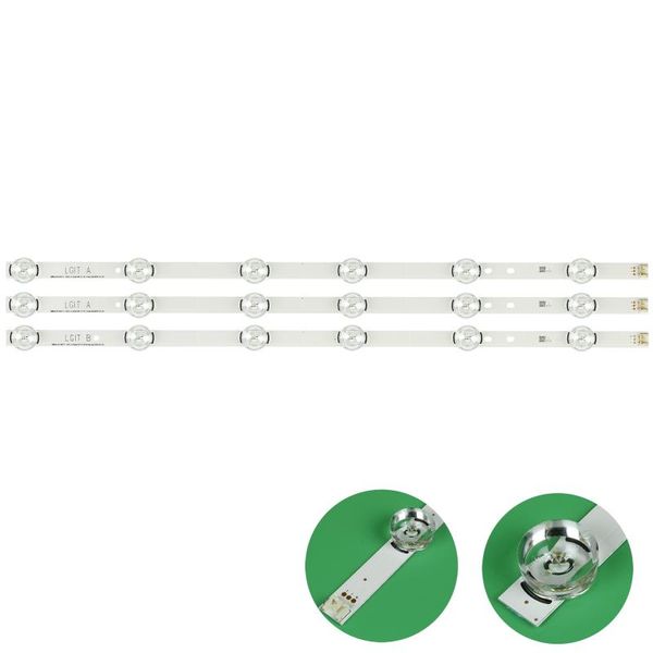 

remote controlers 3 pcs drt 3.0 32 inch a b led backlight strip for lg tv 32lb5610 6916l-1974a 1975a 2224a 0419d innotek woree