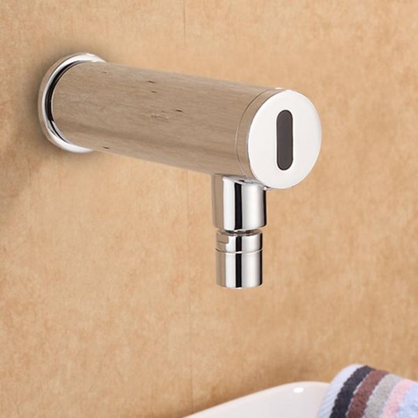 

bathroom sink faucets wall faucet copper infrared automatic sensor wash cold water tl062