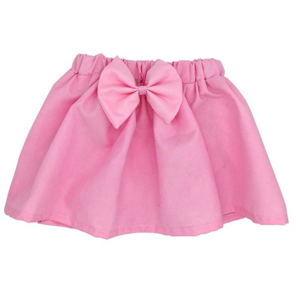 

baby kid mini skirt girl cute pleated fluffy skirt party dance solid bow printed skirts