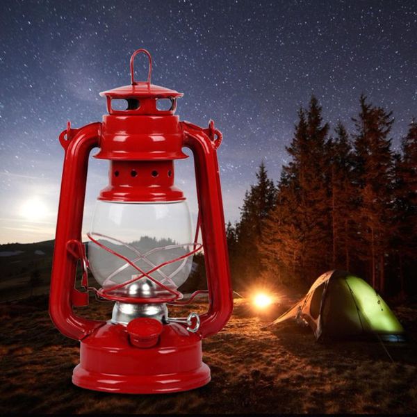 

camping light night hanging iron structure kerosene lamp indoor small tent portable lantern decorative multifunction outdoor