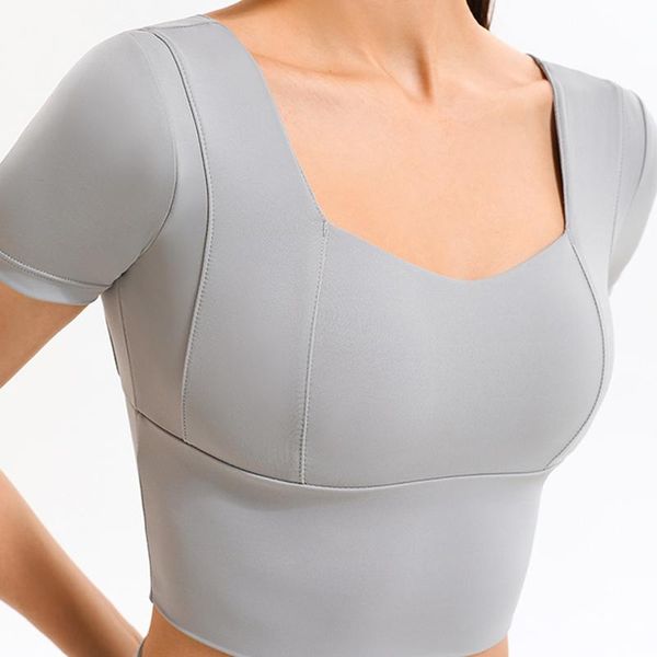 

sports vest women's sling removable padding running tank slim breathable yoga tank clothes yoga shirts top, White;black