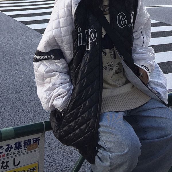 

2021 Top quality Jacket Women Winter Parka Warm Thick Coat Short Baseball Korea Streetwear Harajuku Outerwear Oversized LHOL, Black