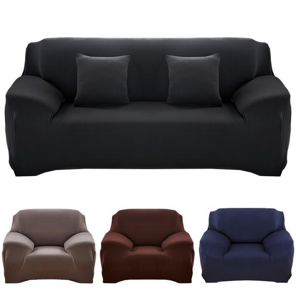 

chair covers 30 colors for choice solid color sofa cover stretch seat couch loveseat funiture all warp towel slipcovers