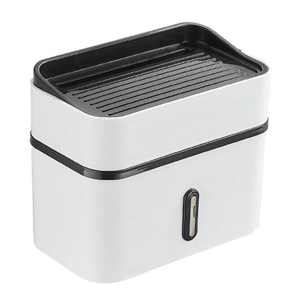 

tissue boxes & napkins punch-double-layer box toilet paper holder wall-mounted