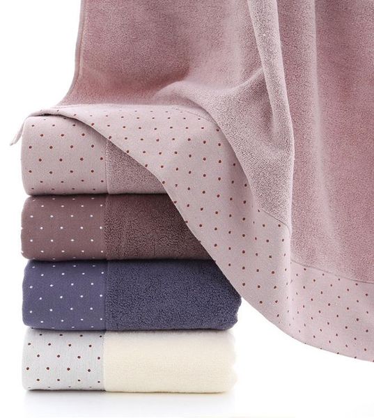 

towel 70x140cm solid color bath 100% cotton beach towels for adults bathroom gift men and women high absorbent