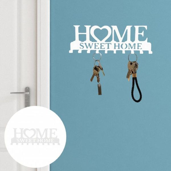 

hangers & racks iron innovative durable word shape key holder strong storage hanger practical for daily use