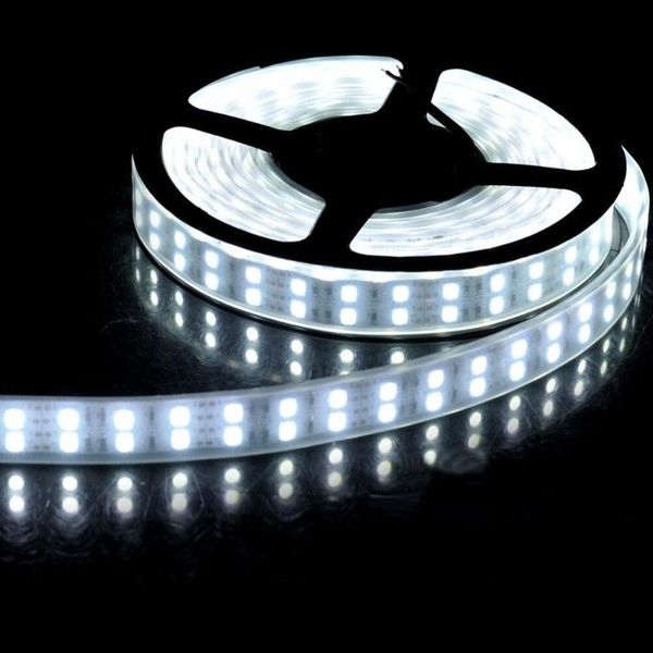 

12v double row led strip smd 5m 600 led flexible rope tape ribbon light