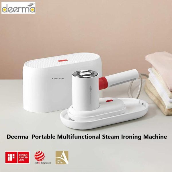 

smart home control deerma dem-hs200 portable multifunctional steam ironing machine 2 in 1 garment steamers