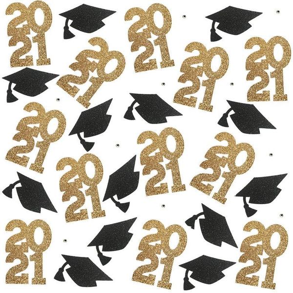 

party decoration 2021 golden glitter confetti gift graduation desktop