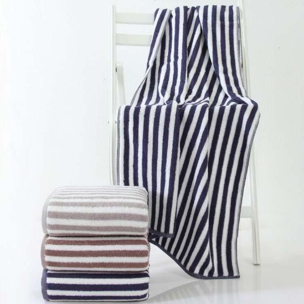 

towel 1pc beach stripe hamam cotton 70x140cm luxury towels bathroom soft quick drying swiming el